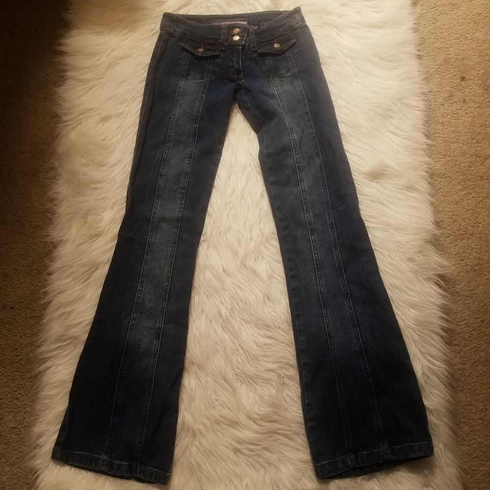 EMBRUJO BELL BOTTOM BLUE JEANS